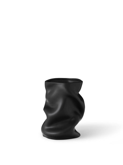 Collapse Vase, 20, Black