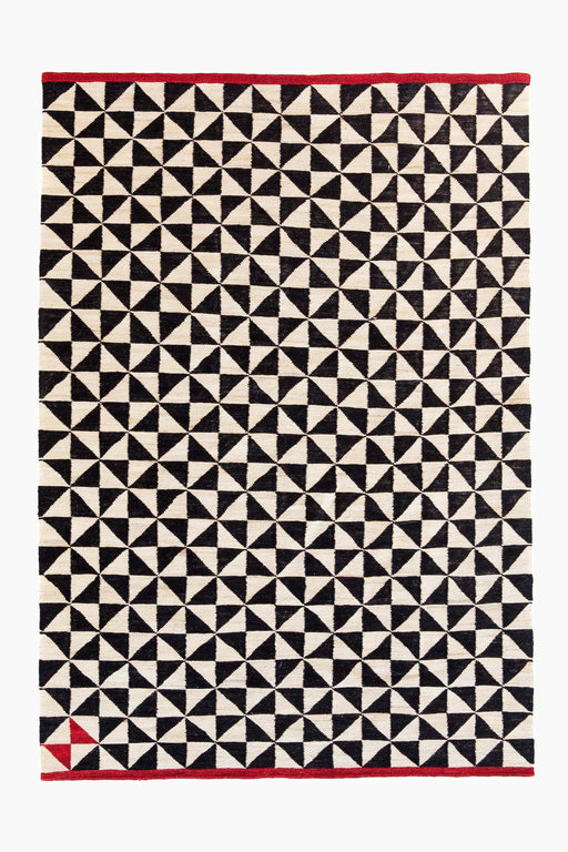 Alfombra Mélange Pattern 2 Rug - Hand Loomed - 100% Hand spun Afghan wool - nanimarquina
