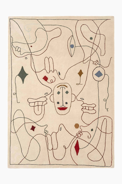 Silhouette Tufting Rug - Hand Tufted - 100% New wool - nanimarquina