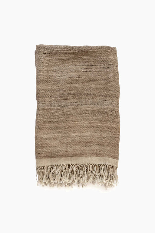 Wellbeing Throw - 55% Linen + 45% Silk - nanimarquina