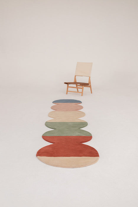 Pearl 6 XL Runner Rug in interior setting - nanimarquina