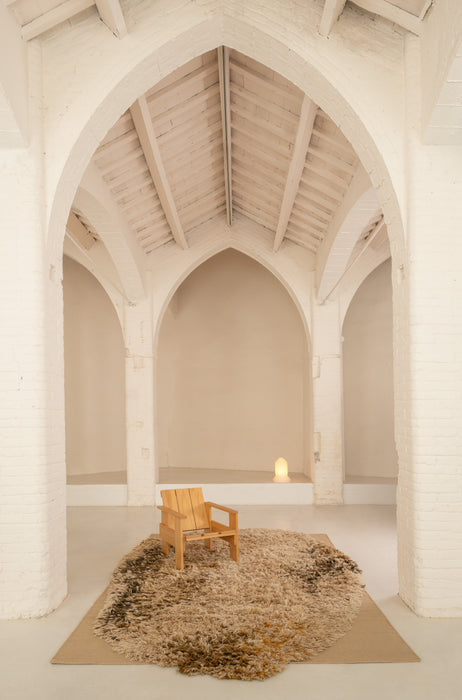 Alga Rug - Ochre in interior setting - nanimarquina