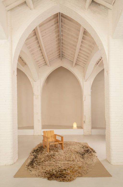 Alga Rug - Ochre in interior setting - nanimarquina