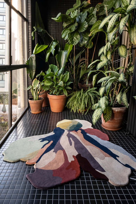 Flora Bloom 1 Rug in interior setting - nanimarquina