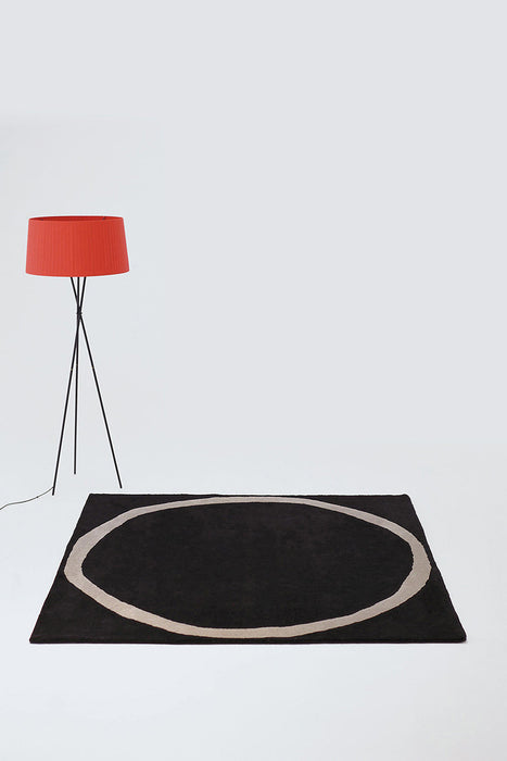 Aros Square Rug in interior setting - nanimarquina