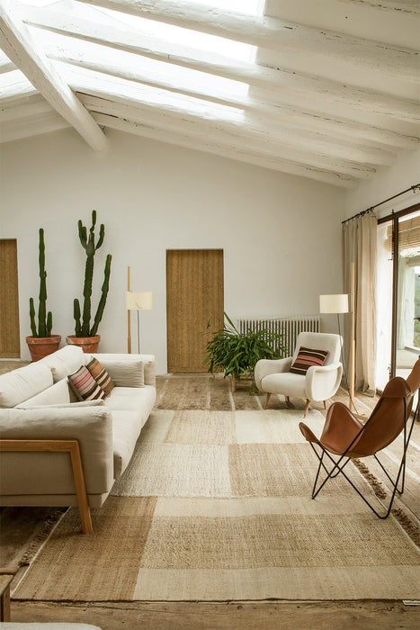 Tres Vegetal Rug in interior setting - nanimarquina