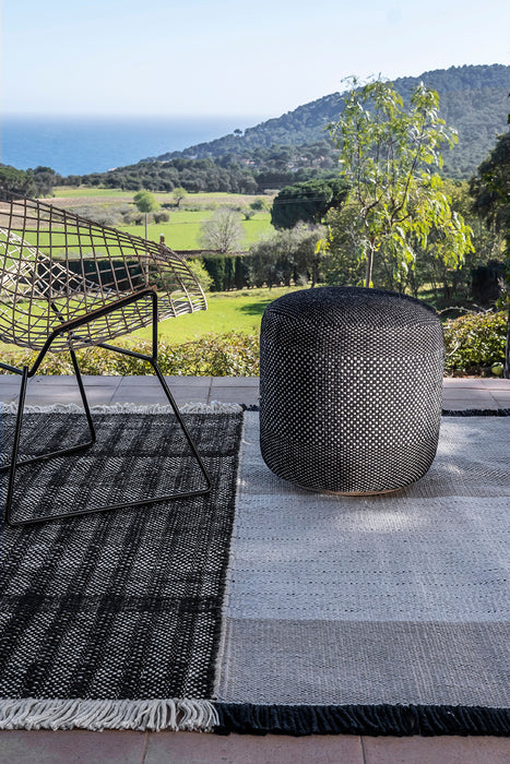 Tres Outdoor Pouf S in interior setting - nanimarquina