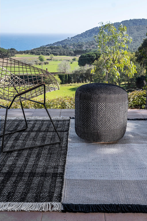 Tres Outdoor Pouf S in interior setting - nanimarquina