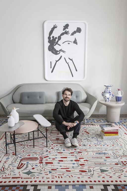 Hayon x Nani Rectangular Rug in interior setting - nanimarquina