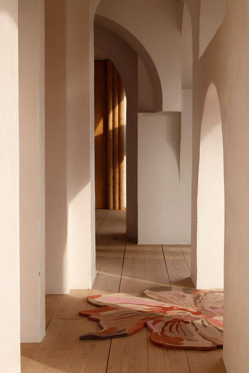 Flora Bloom 3 Rug in interior setting - nanimarquina