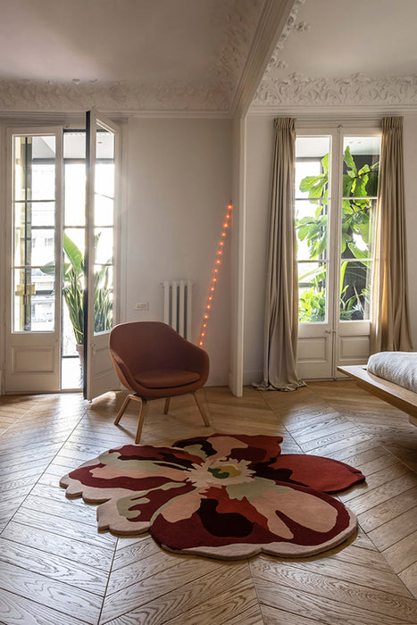 Flora Bloom 2 in interior setting - nanimarquina