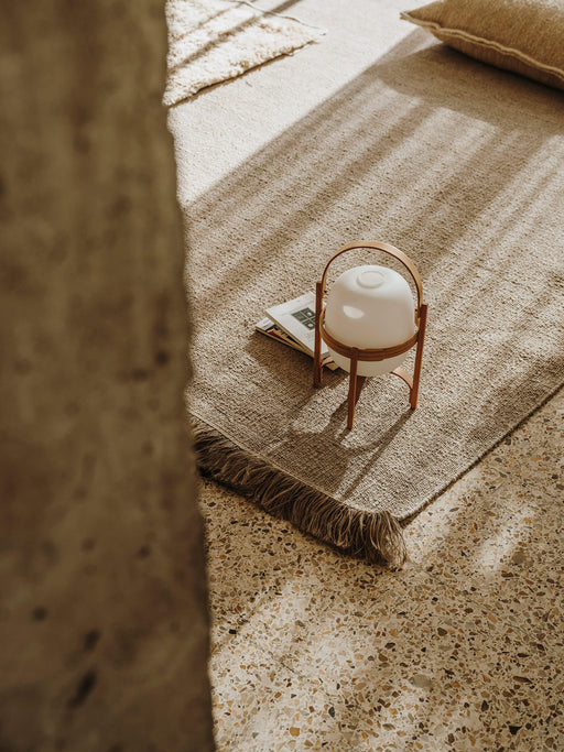 Wellbeing Nettle Rug in interior setting - nanimarquina