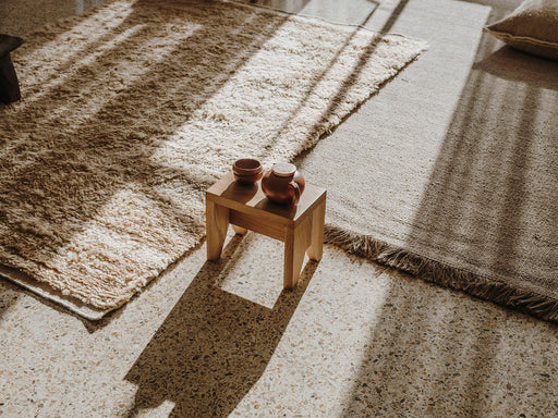 Wellbeing Wool Chobi Rug in interior setting - nanimarquina