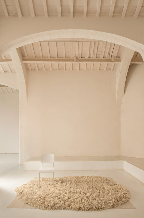 Alga Rug - Off White in interior setting - nanimarquina
