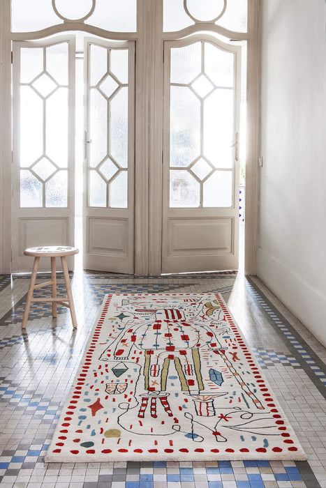 Hayon x Nani Runner L Rug in interior setting - nanimarquina