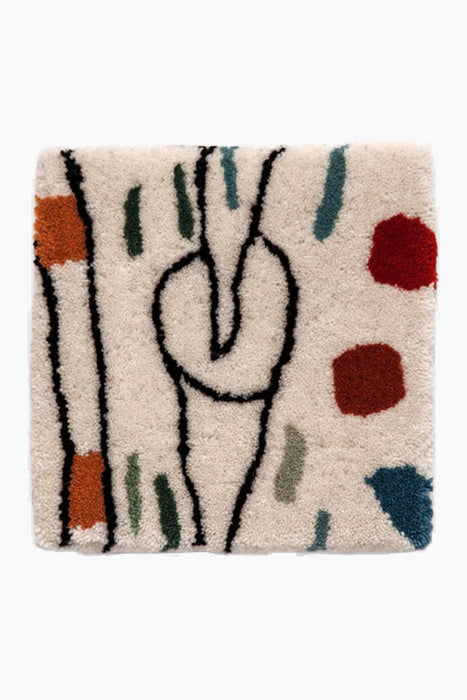 Hayon x Nani Rectangular Rug room scale view - nanimarquina