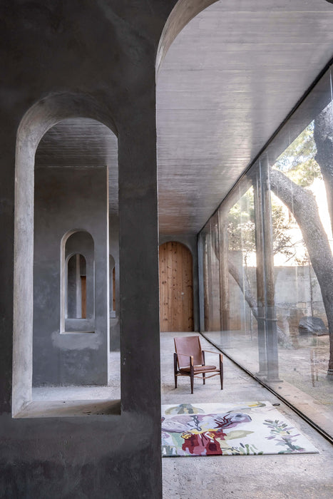 Flora Backyard Rug detail - 100% New wool - nanimarquina