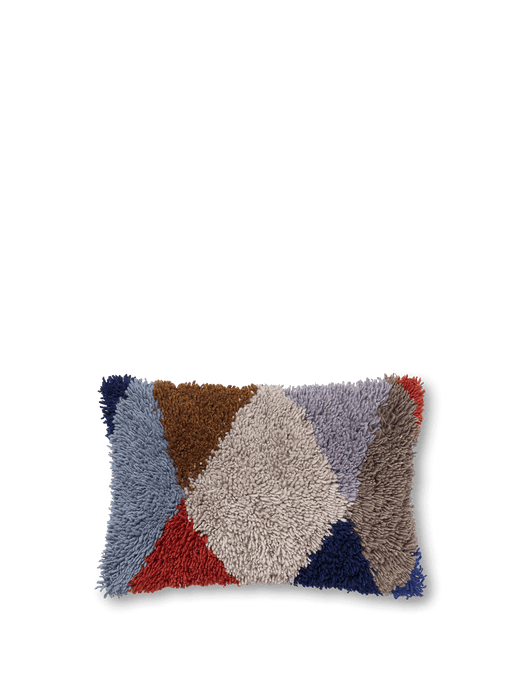 Harlequin Tufted Cushion Cover