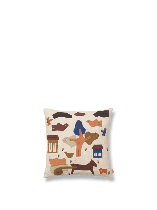 Village Cushion - Off-white