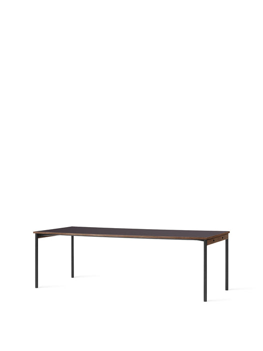 Co Table, 240x100 cm, Black, Laminate Terra