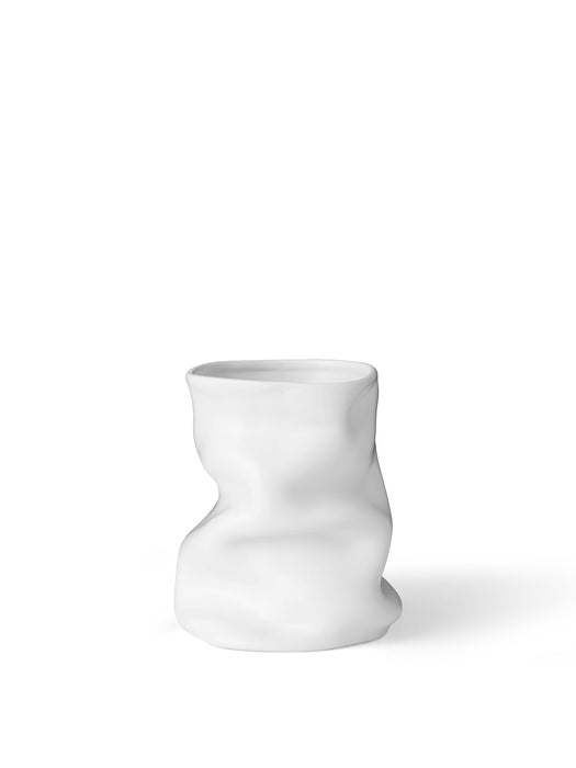 Collapse Vase, 20, White