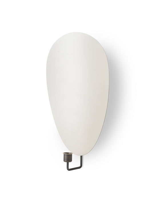 Flambeau CH, H40, Wall, Bronzed Brass/Grey