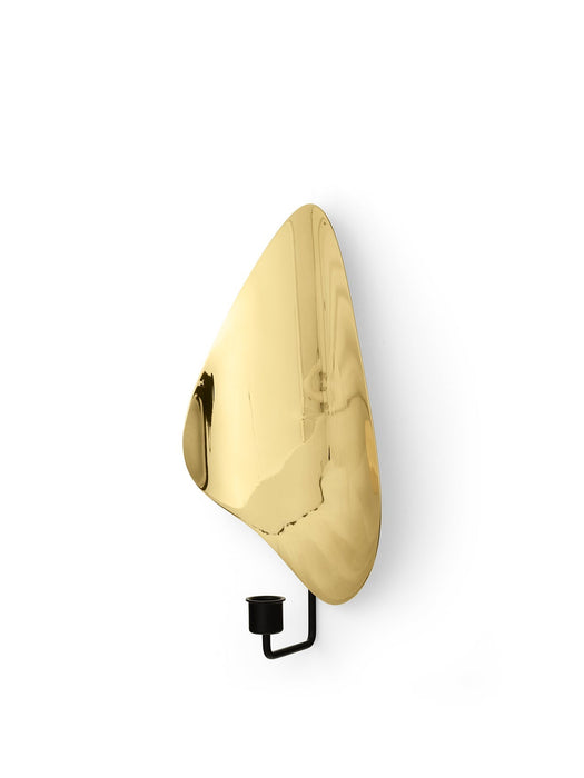 Flambeau CH, H34, Wall, Black/Polished Brass