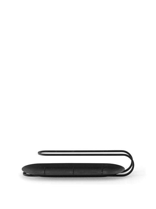 Clip Candle Holder, Table, 3-arm, H5, Bl