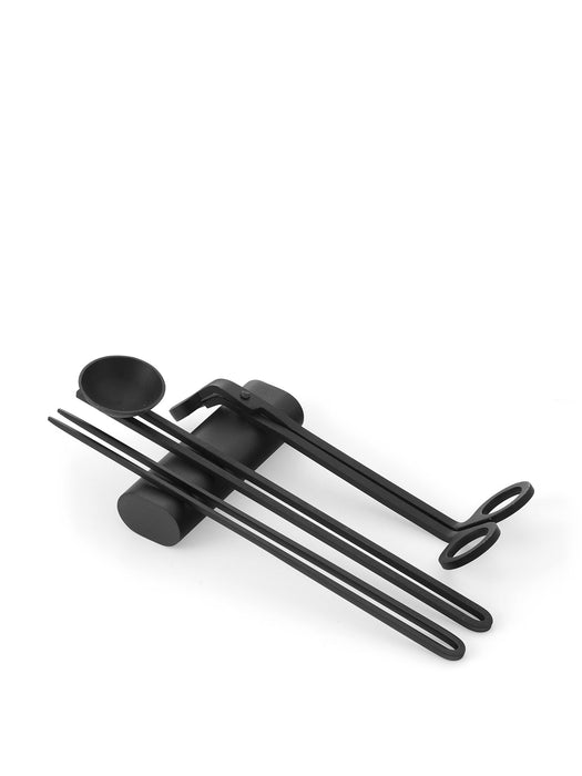 Clip Candle, Care Kit, Black