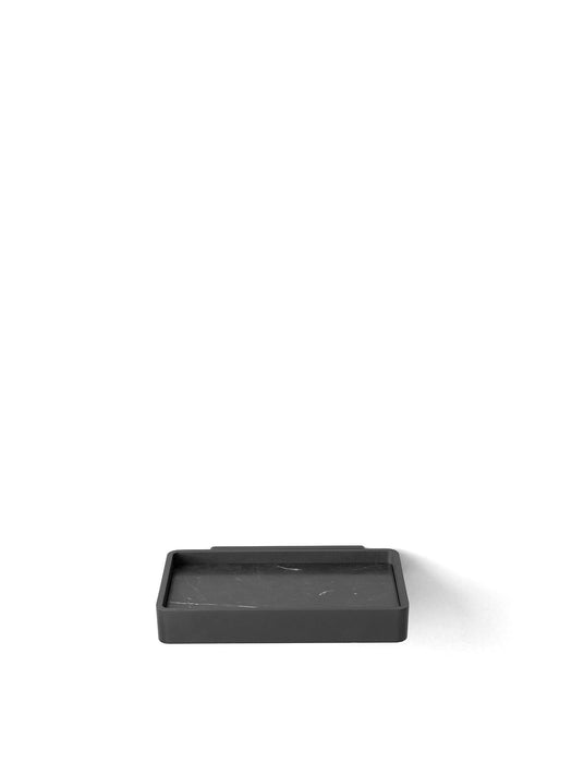 Shower Tray, Black/Black Marble