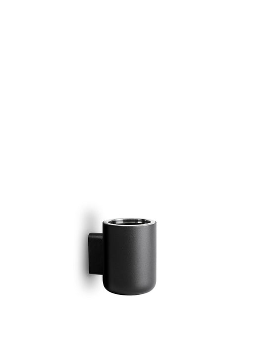 Toothbrush Holder, Wall, Black