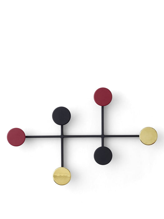 Afteroom Coat Hanger, Black/Brass