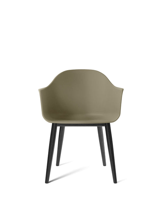 Harbour Dining Chair, Wooden Base, Plastic