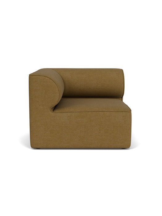 Eave Modular 96, Corner, Depth 96cm Upholstered With PC0T, EU - HR Foam, Left, 06 (Gold), Audo Bouclé, Audo Bouclé, Audo