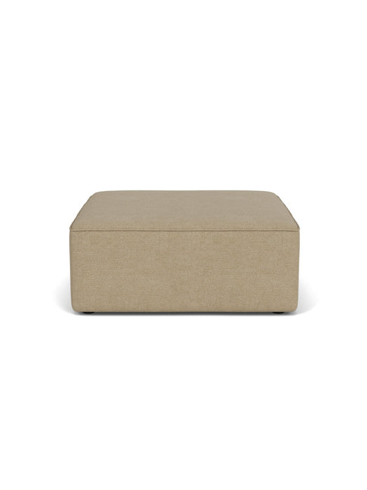 Eave Modular 96 Pouf, Depth 96cm, Upholstered PC0T, EU - HR Foam, 02 (Beige), Audo Bouclé, Audo Bouclé, Audo