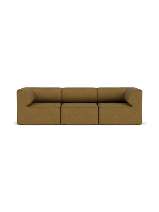 Eave 86, 3-Seater, Configuration 2, Upholstered With PC0T, EU - HR Foam, 06 (Gold), Audo Bouclé, Audo Bouclé, Audo