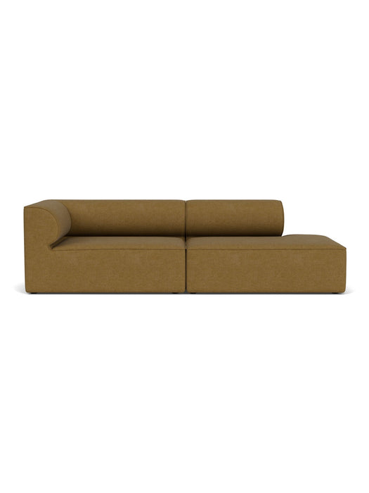 Eave 96, 2-Seater, Configuration 3, Upholstered With PC0T, EU - HR Foam, 06 (Gold), Audo Bouclé, Audo Bouclé, Audo