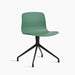 AAC10 Black powder coated aluminium 4 star swivel base Standard glider - HAY