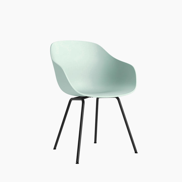 AAC226 Chair Black powder coated steel base Standard glider - HAY