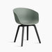 AAC22 Water-based lacquered oak 4 leg base Standard glider - HAY