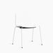 AAC16 Black powder coated steel 4 leg base Standard glider - HAY