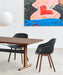 AAC212 Chair Water-based lacquered walnut base Standard glider - HAY