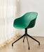 AAC220 Chair Polished alu 4 star swivel base Standard glider - HAY