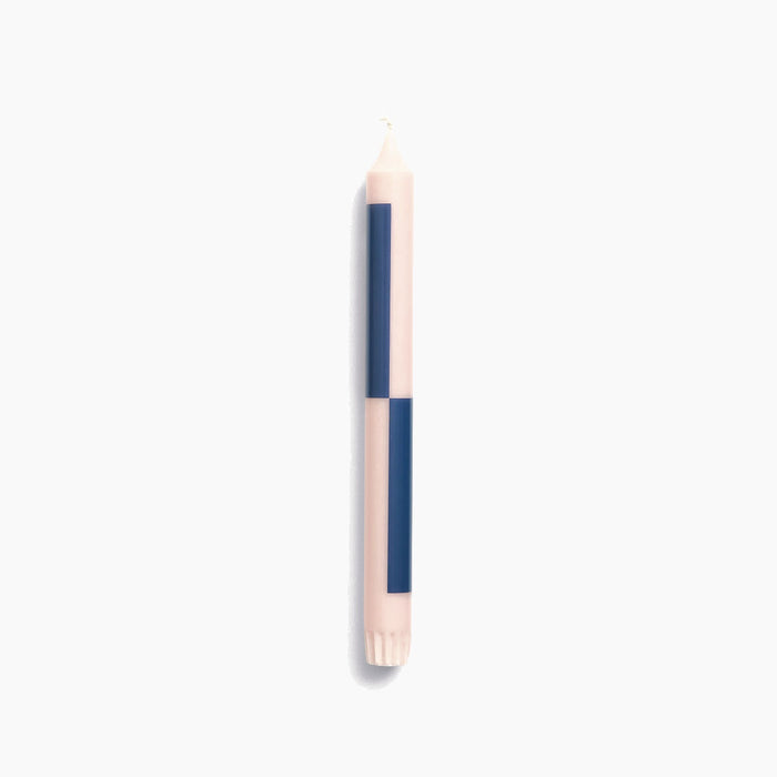 Light pink and dark blue