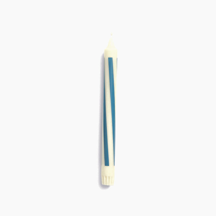 Off-white and blue swirl