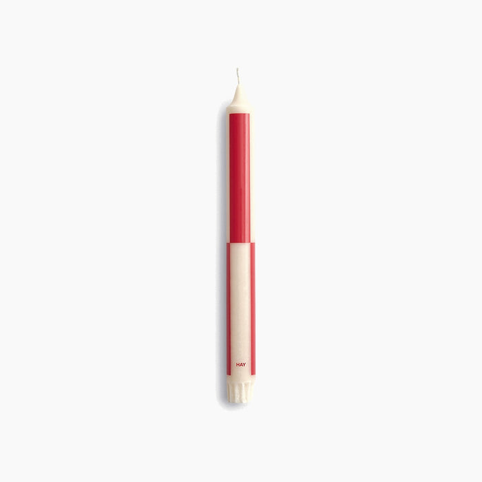 Off-white with red block