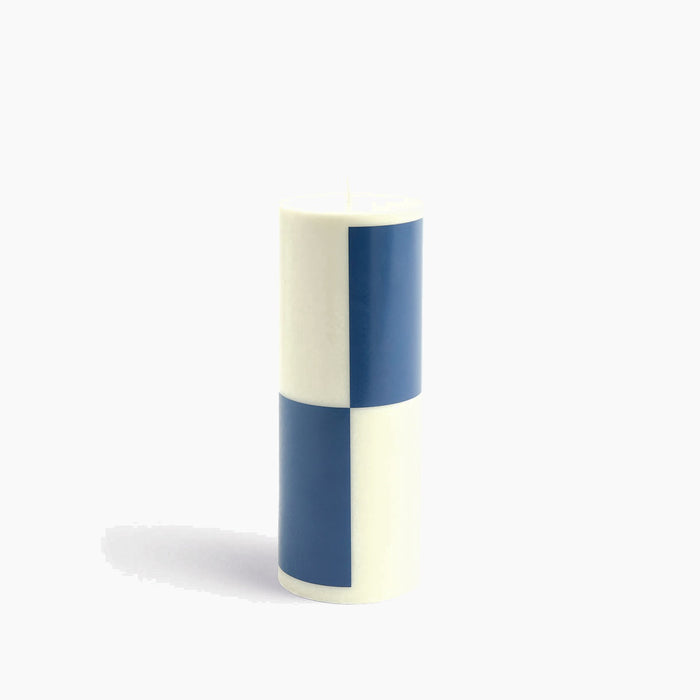 Milky green and dark blue