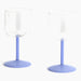 Clear and jade light blue