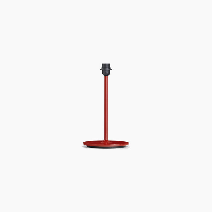 Signal red steel stem