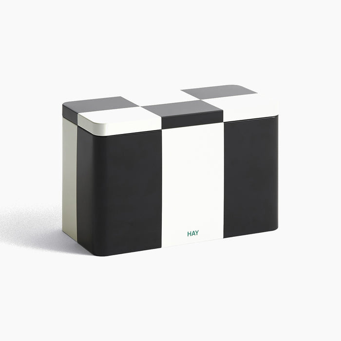 Black and off-white